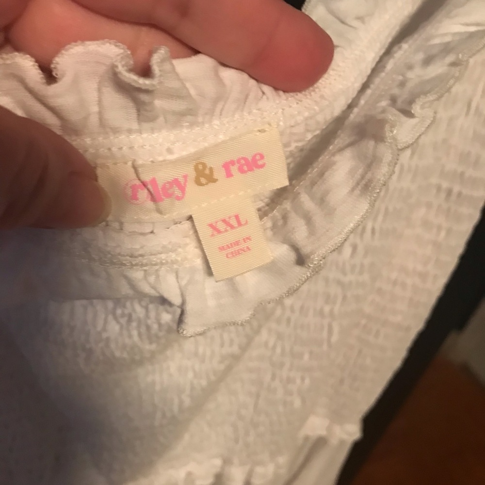 NWT Bohemian White Maxi Dress - Picture 5 of 5